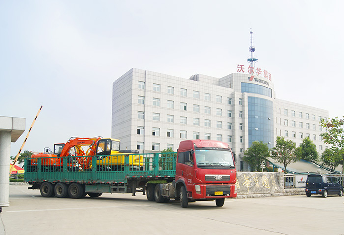 博亿堂官网集团2台挖掘机再次出口委内瑞拉