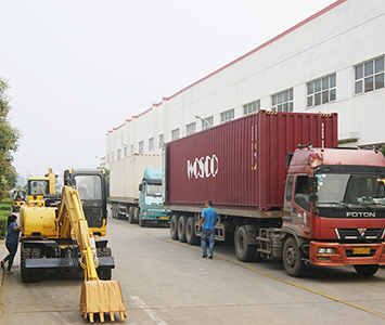 博亿堂官网集团20台挖掘机顺利出口中东地区